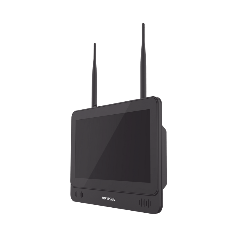 NVR 4 Megapíxel  Pantalla LCD 11.6 in 4 canales IP Salida de Vídeo Full HD DS-7604NI-L1/W - SILYMX
