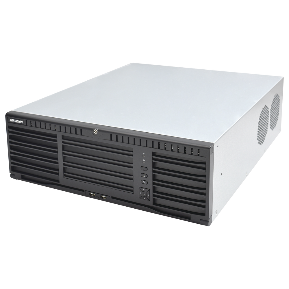 NVR 12 Megapixel (4K) / 128 canales IP / 16 Bahias de Disco Duro / 4 Puertos de Red / Soporta RAID con Hot Swap / NVR de Alto Desempeño - SILYMX