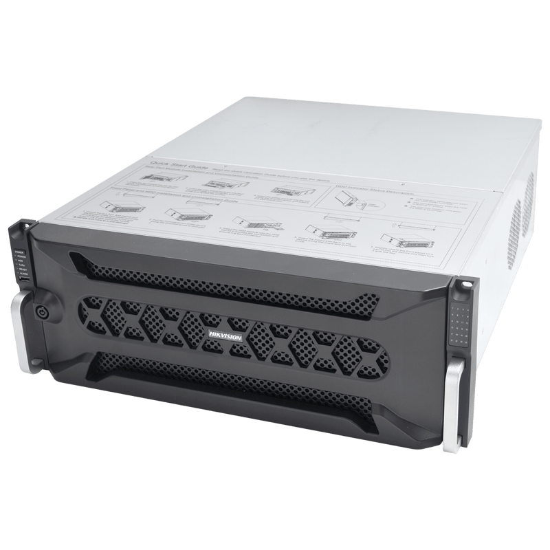 NVR 12 Megapixel (4K) / 128 canales IP / 24 Bahías de Disco Duro / 4 Puertos de Red / Soporta RAID con Hot Swap / NVR de Alto Desempeño - SILYMX