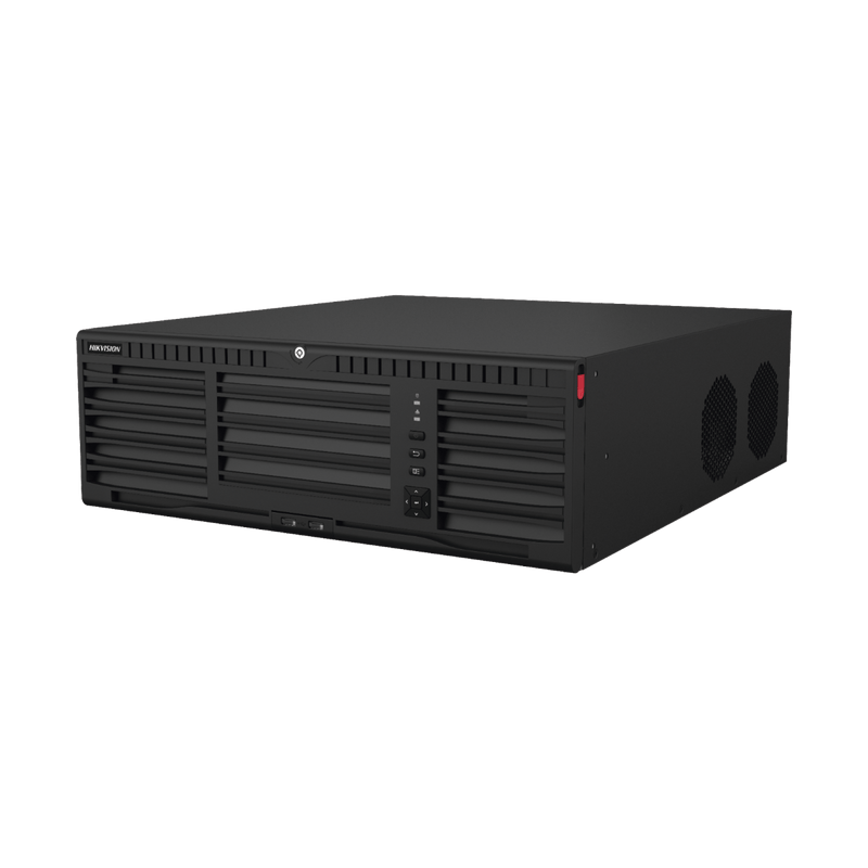 NVR 32 Megapixel (8K) / 32 Canales IP / Soporta Cámaras  AcuSense / 16 Bahías de Disco Duro / 2 Tarjetas de Red / Soporta RAID con Hot Swap / HDMI en 8K / Soporta POS - SILYMX