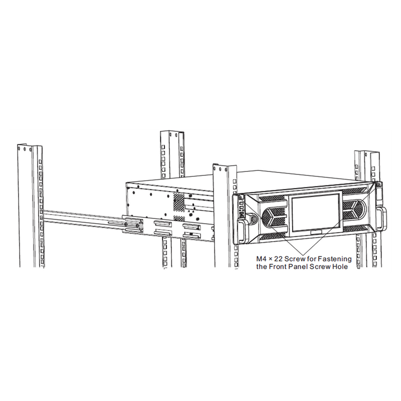 Soporte en Rack para NVR`s DS-96000NI-I - SILYMX