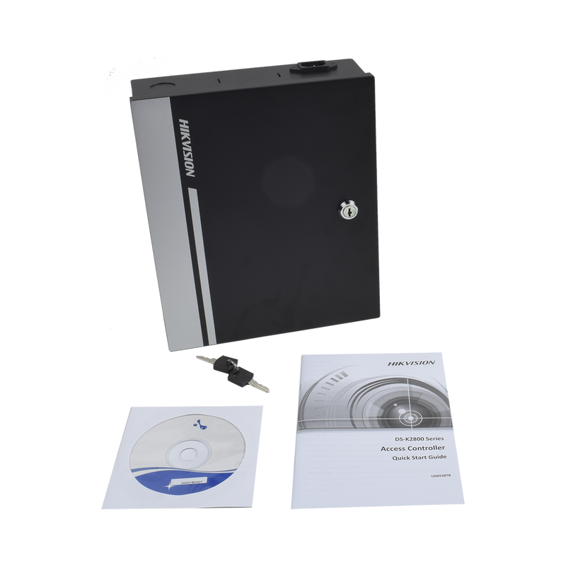Controlador de Acceso Integrable con Videovigilancia / 1 Puerta / 10,000 Tarjetas / 50,000 Eventos/ Incluye Gabinete y Fuente de Alimentación 12Vcc/8A - SILYMX
