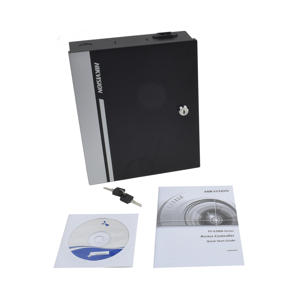 Controlador de Acceso Integrable con Videovigilancia / 4 Puertas / 10,000 Tarjetas /50,000 Eventos/ Incluye Gabinete y Fuente de Alimentación 12Vcc/8A - SILYMX