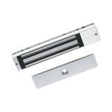 Chapa Magnética 280 Kg / Montaje en Puerta Normal o de Vidrio / Certificado CE / Para Uso en Interior / Indicador LED / Magnetismo Anti-residual - SILYMX