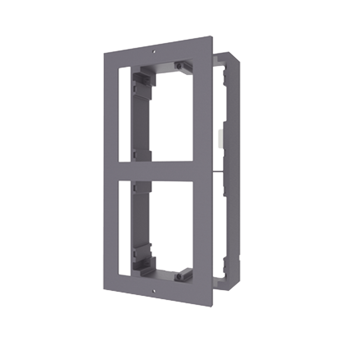 Base De 2 Espacios Para Videoportero Ip Hikvision / Instalación En Superficie - SILYMX