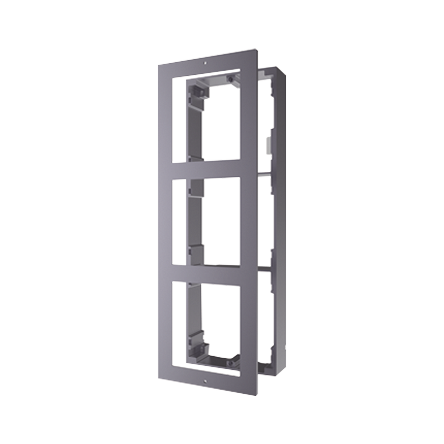 Base de 3 Espacios para Videoportero IP Hikvision / Instalación en SUPERFICIE - SILYMX