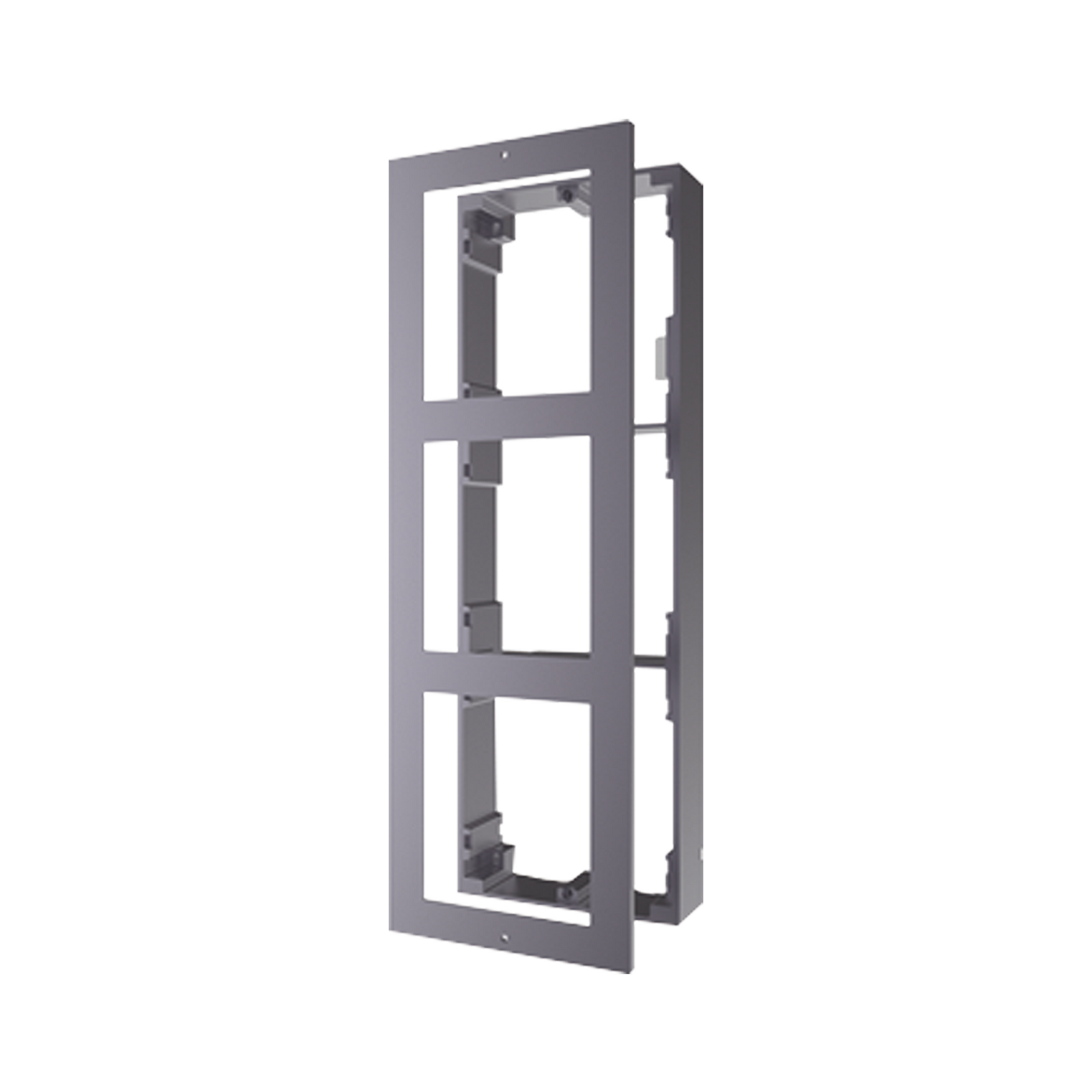 Base de 3 Espacios para Videoportero IP Hikvision / Instalación en SUPERFICIE - SILYMX