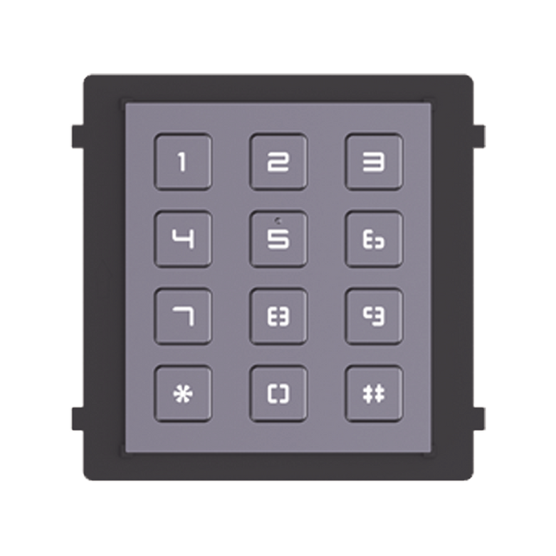 Módulo de Teclado para Frente de Calle Modular / Desbloqueo de Puerta Mediante Código / Llamada a monitor - SILYMX