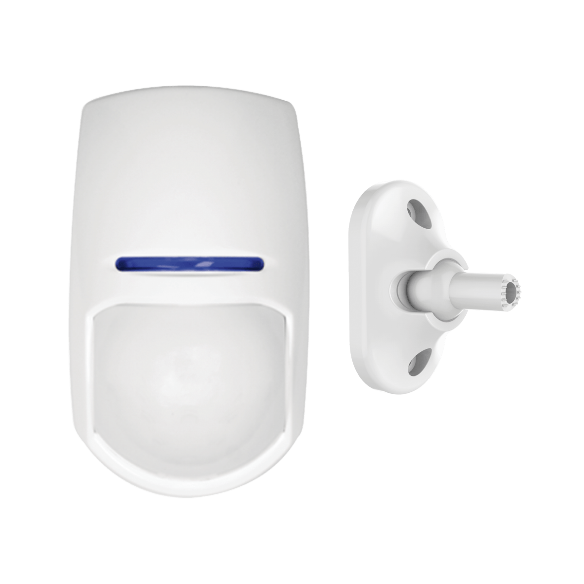 (AX HUB) Detector PIR Interior Inalámbrico / Inmunidad a Mascotas Hasta 24Kg + Montaje Universal - SILYMX