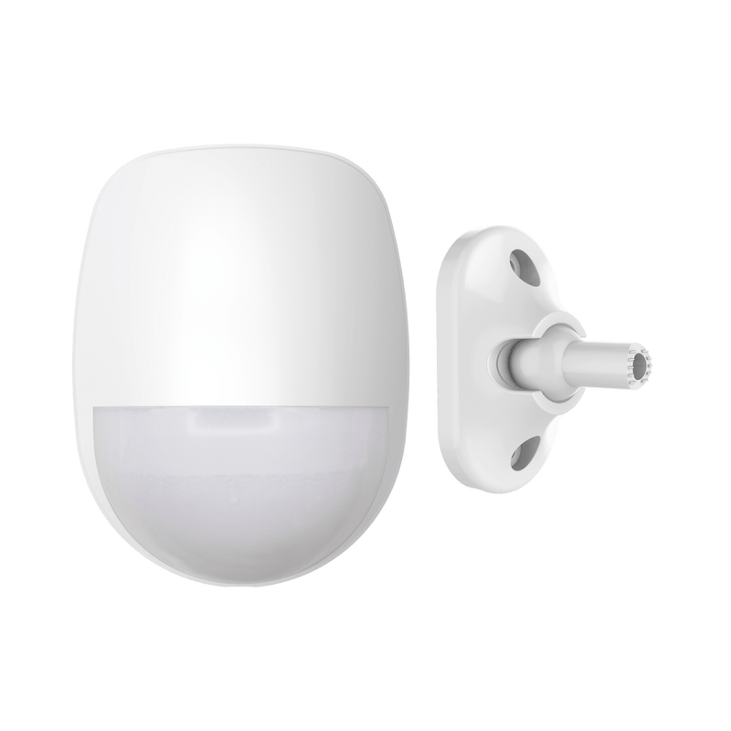 Detector PIR Cableado para Interior / Inmunidad a Mascotas / Rango de Detección de 18 mts / Angulo de 90° de Cobertura + Montaje Universal - SILYMX