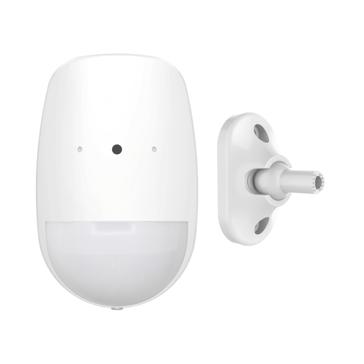 AX PRO Sensor de Movimiento y Ruptura de Cristal Inalámbrico Rango de Detección PIR de 12 mts / Ángulo de 85.9° de Cobertura PIR Rango de Detección de Ruptura 8 mts Angulo de 120° de Cobertura de Ruptura - SILYMX