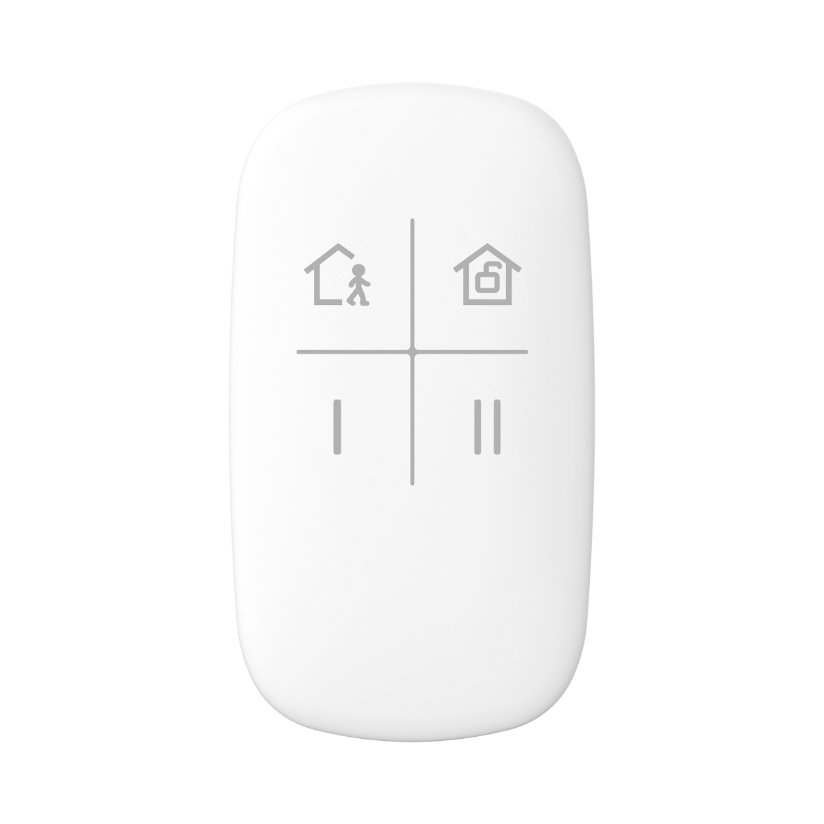 AX PRO Control Remoto para Armado y Desarmado Teclas con Funciones Programables DS-PKF1-WB - SILYMX