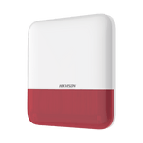 AX PRO Sirena Inalámbrica con Estrobo Rojo para Exterior IP65 110 dB DS-PS1-E-WB/R - SILYMX