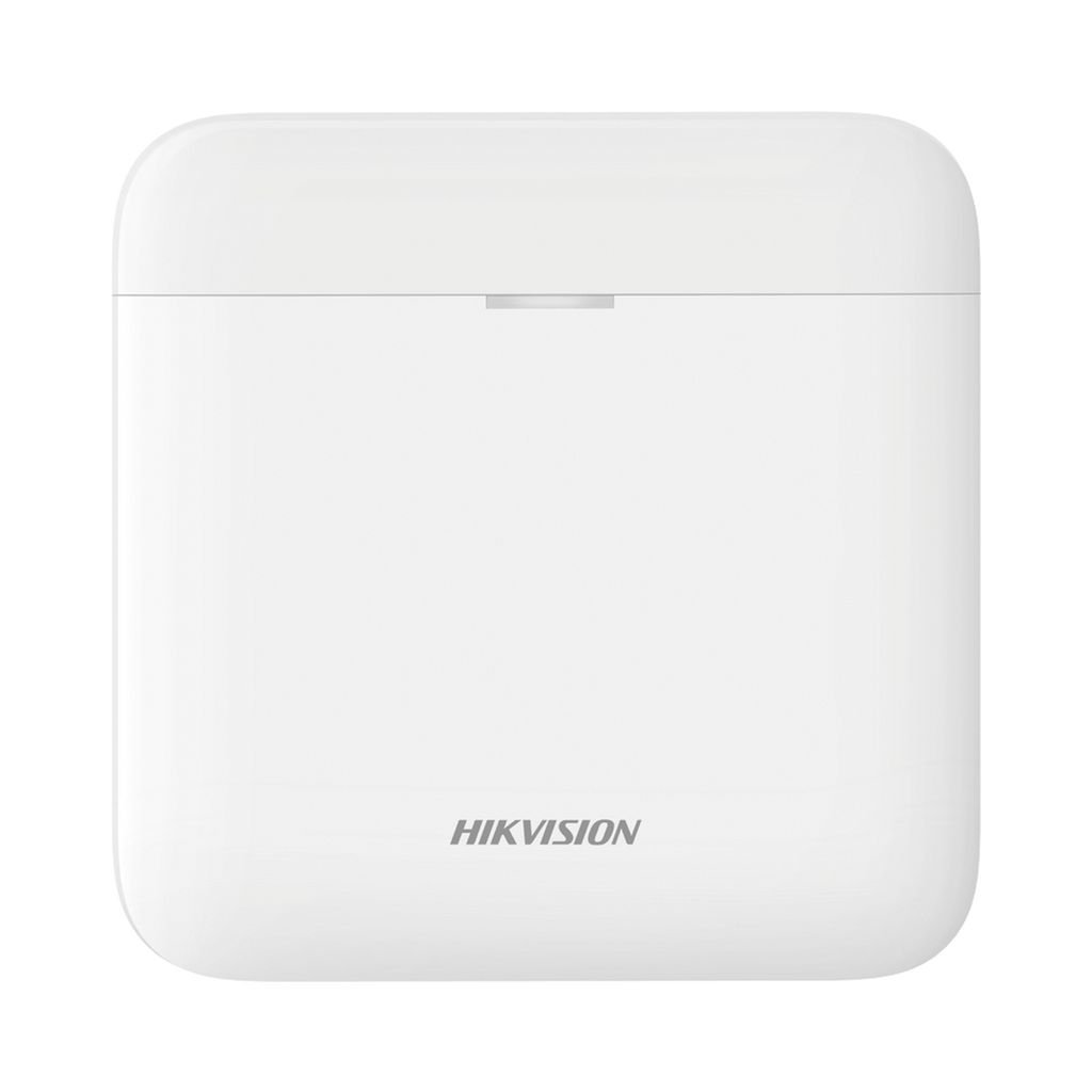 (AX PRO) Panel de Alarma Inalámbrico de Hikvision / Soporta 96 Zonas / GSM 3G/4G, Wi-Fi y Ethernet / Compatible con los Accesorios AX PRO.