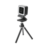 Cámara Web Alta Denifición (1080P) / Aro De Luz Interconstruido / Gran Angular / Micrófono Integrado / Reducción De Ruido Inteligente - SILYMX