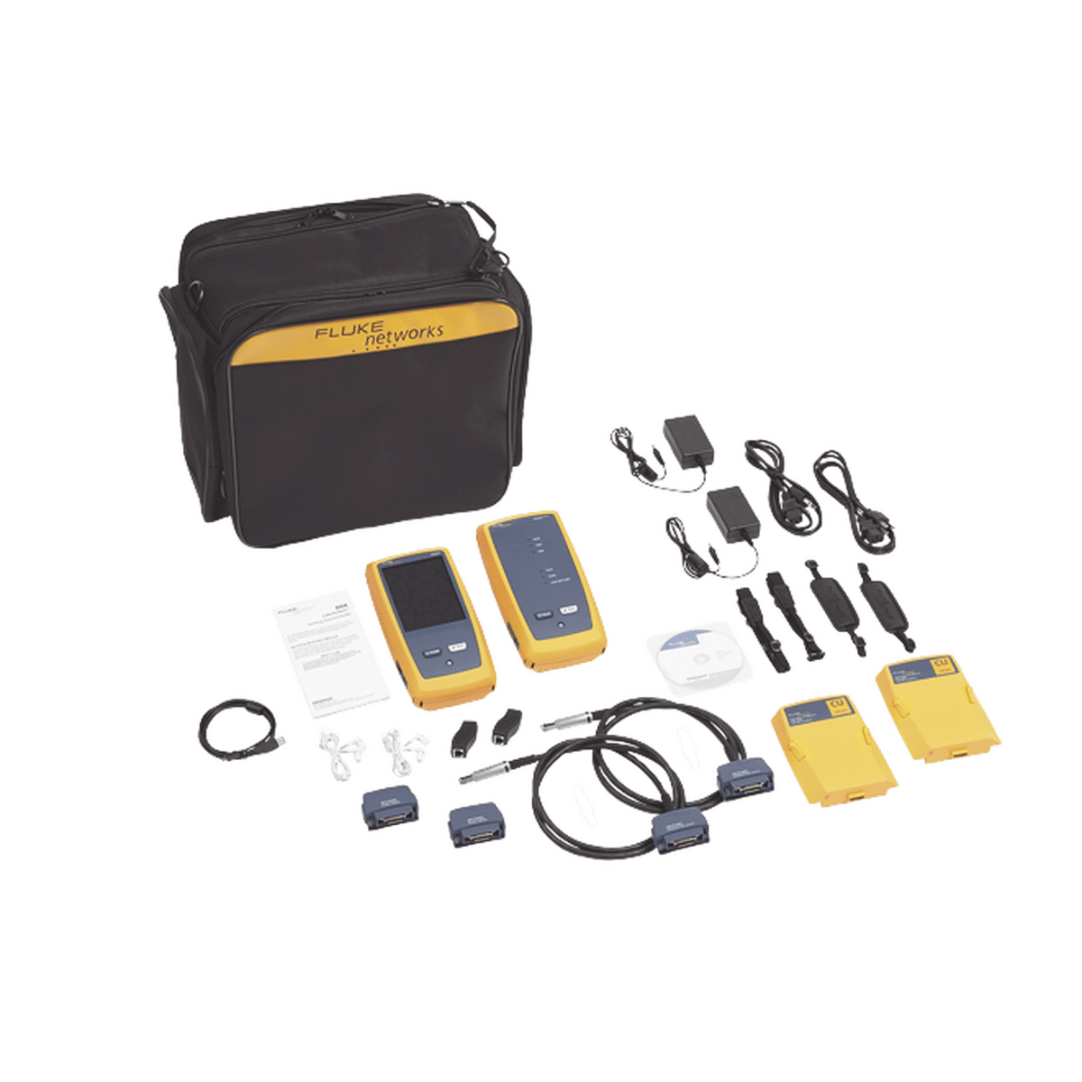 Certificador DSX-5000 para Cable de Cobre Cat5e, Cat6 y Cat6A, Precisión de Nivel V (1 GHz), Con WiFi Integrado y Pantalla LCD de 5.7 in, Versión Internacional - SILYMX