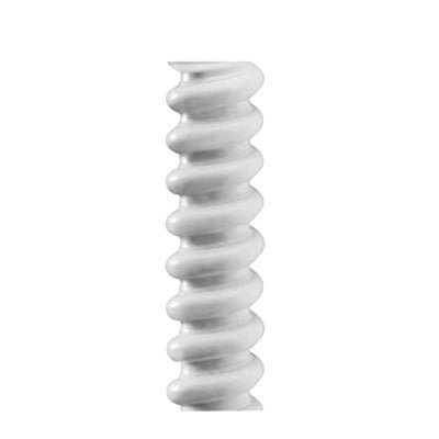 Tuberia flexible (Vaina) light, PVC Auto-extinguible, de 20 mm, rollo de 30 m - SILYMX