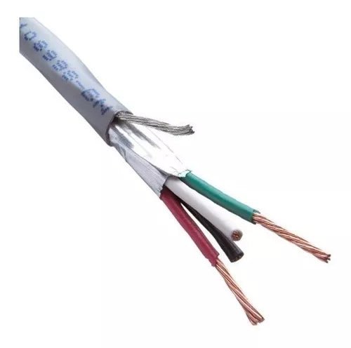 Bobina de Cable Belden 4x18 AWG Blindado 5302FE 305 Metros Gris 5302FE 0081000 - SILYMX