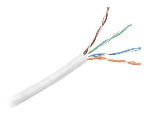 Bobina Cable Utp Categoría 6A Blanco 10Gxs12009A1000