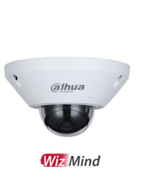 DAHUA IPC-EB5541-AS - Camara IP FishEye de 5 Megapixeles/ WizMind/ 360 Grados/ H.265/ Microfono Integrado + 1 Canal de E S/ E S De Alarma/ Mapa de Calor/ Conteo de Personas/ IP67/ IK10/ WDR Real/ PoE - SILYMX