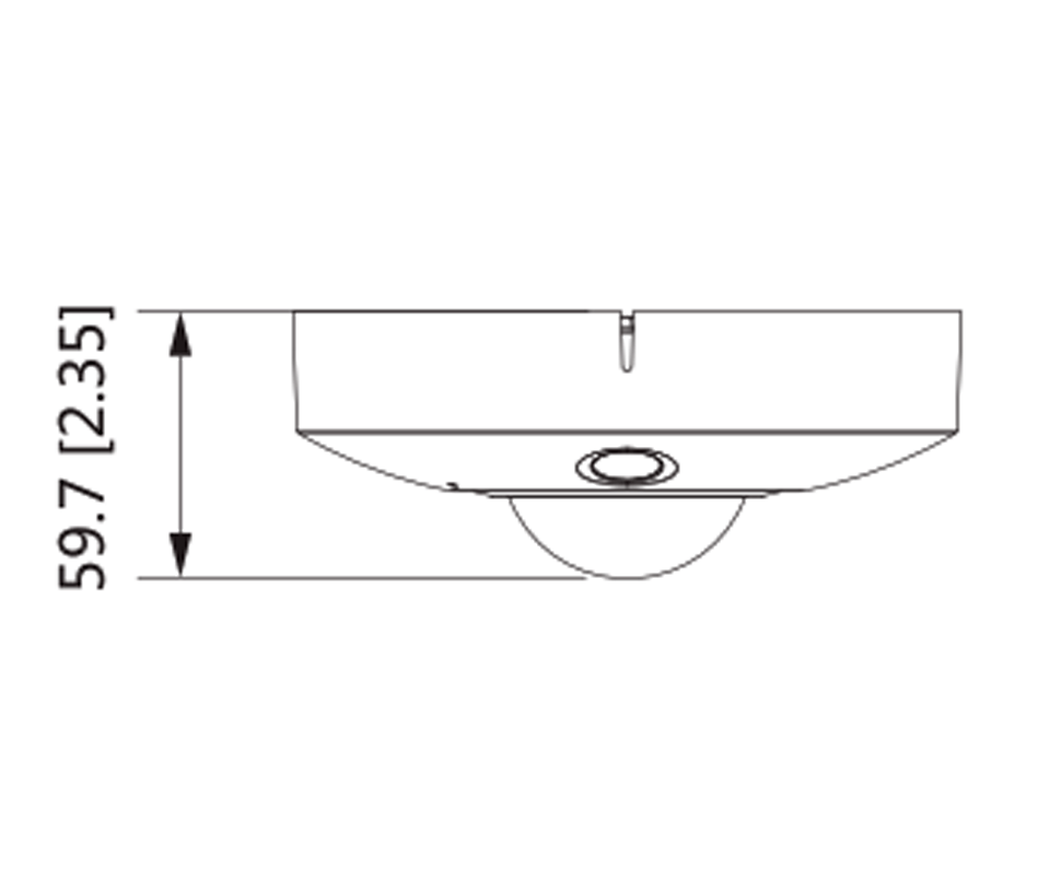 DAHUA IPC-EBW81242N - Cámara IP Fisheye Resolución de 12 MP/ Lente 1.85mm/ ? 360/ IR 10 mts/ IA WizMind/ Conteo de Personas/ Cantidad de Personas en Áreas/ Mapa de Calor/ PoE/ DWDR/ H.265/ IP67/ IK10/ E&S Alarma/ E&S Audio - SILYMX