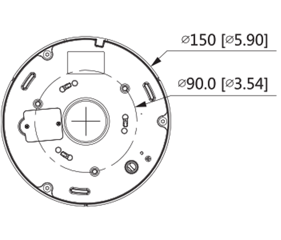 DAHUA IPC-EBW81242N - Cámara IP Fisheye Resolución de 12 MP/ Lente 1.85mm/ ? 360/ IR 10 mts/ IA WizMind/ Conteo de Personas/ Cantidad de Personas en Áreas/ Mapa de Calor/ PoE/ DWDR/ H.265/ IP67/ IK10/ E&S Alarma/ E&S Audio - SILYMX