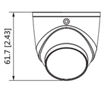 DAHUA HAC-HDW3200G-M-0360B - Camara Mini Domo 1080p/ Especial para DVR Movil Dahua/ Lente de 3.6mm/ Angulo de 83 Grados/ Microfono Integrado/ IR 20Mts/ Shock-Proof/ IP67/ - SILYMX