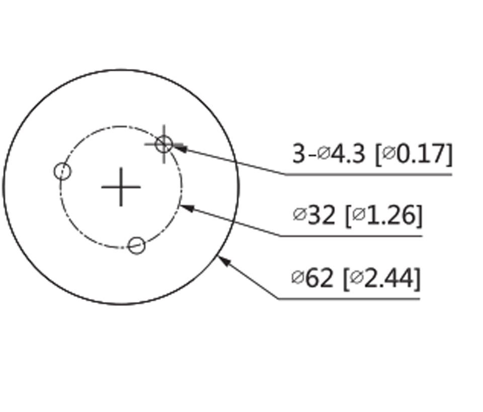DAHUA HAC-HDW3200G-M-0360B - Camara Mini Domo 1080p/ Especial para DVR Movil Dahua/ Lente de 3.6mm/ Angulo de 83 Grados/ Microfono Integrado/ IR 20Mts/ Shock-Proof/ IP67/ - SILYMX