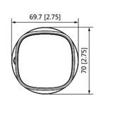 Cámara Bullet 1080p Micrófono Integrado Lente De 2.8mm - SILYMX