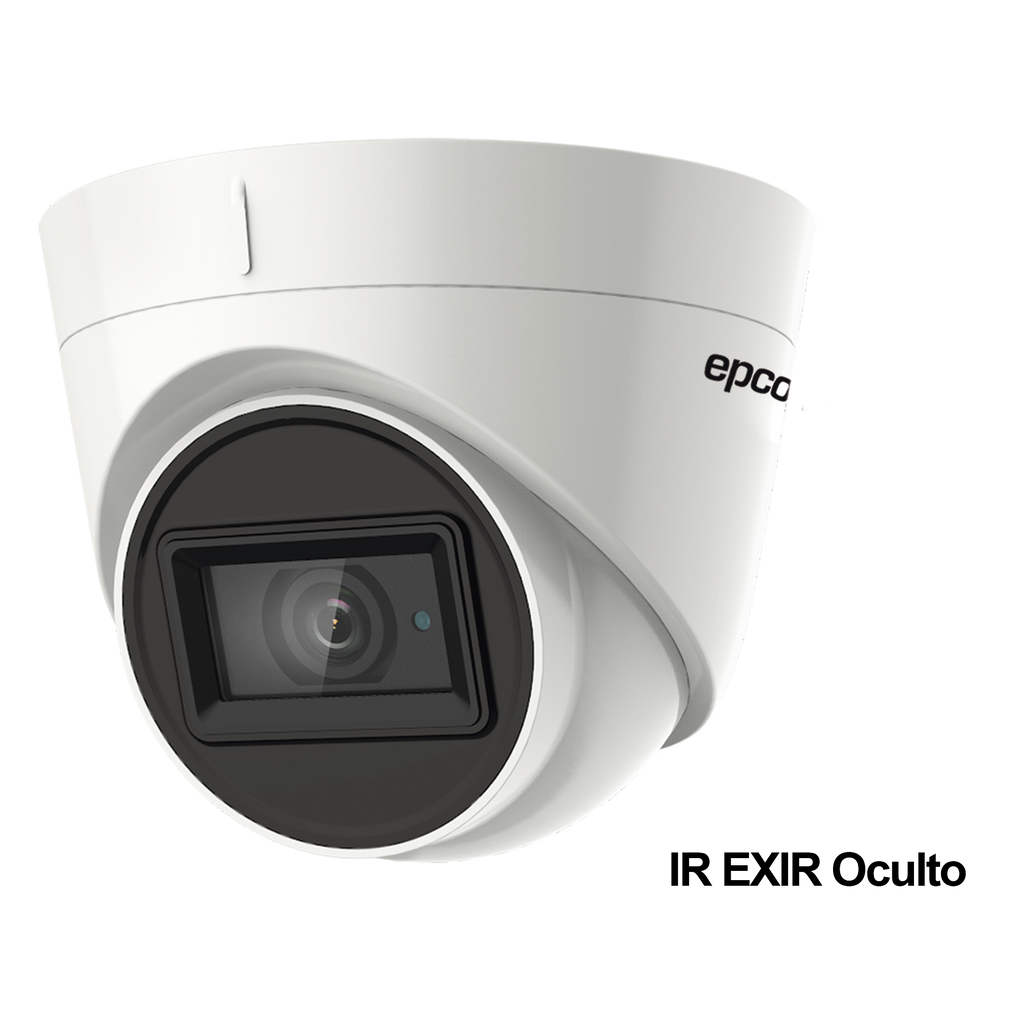 Eyeball 4K (8 Megapixeles) TURBOHD / Gran Angular / Lente 2.8 mm / Potente IR EXIR 60 mts / Exterior IP67. - SILYMX