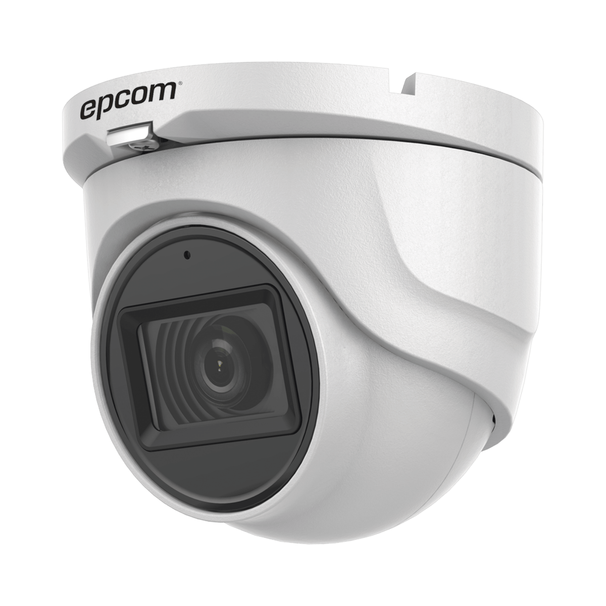 Cámara Turret TURBOHD 5 Megapixel Angulo de vision 85.5° Lente 2.8 mm 30 mts IR EXIR Exterior IP67 4 Microfono Integrado dWDR E50-TURBO-G2/A - SILYMX