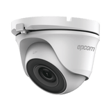 Cámara Turret EPCOM TURBOHD 5 Megapíxel 85° de Visión Lente 2.8 mm Exterior IP66 IR EXIR 20 mts TVI-AHD-CVI-CVBS - SILYMX