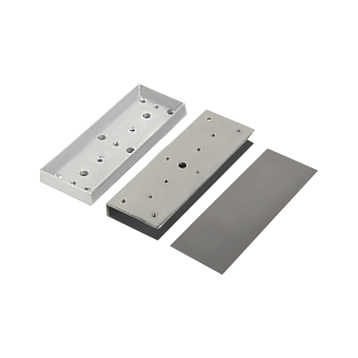 Soportes tipo "U" para puerta de vidrio para serie de 1200 libras (interior) - SILYMX