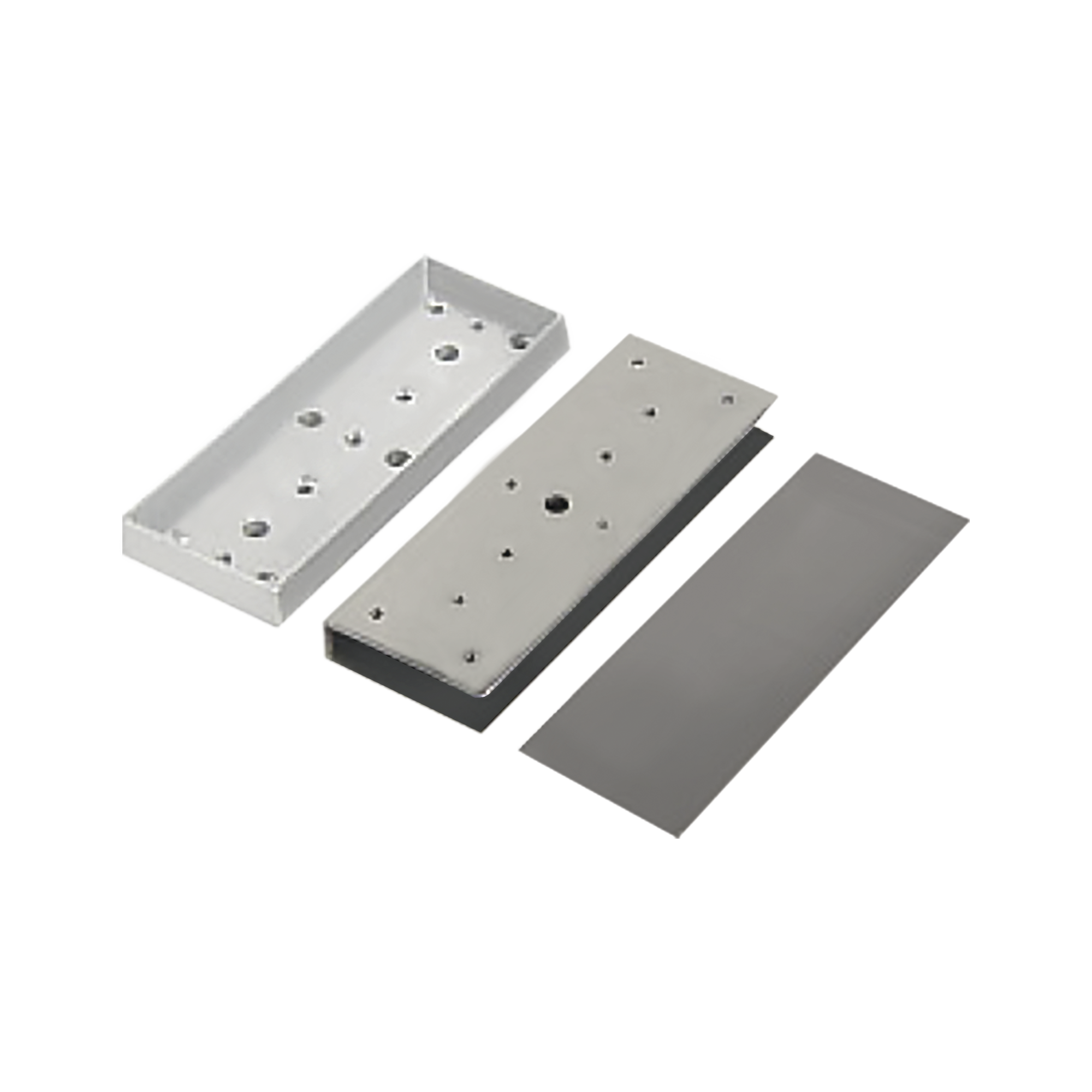 Soportes tipo "U" para puerta de vidrio para serie de 1200 libras (interior) - SILYMX