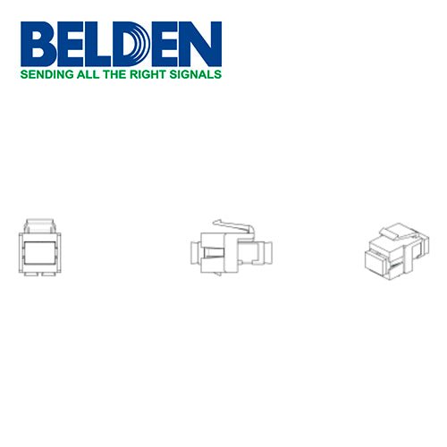 Módulo De Fibra Ax105374-ew Belden Keyconnect Sc Apc Simplex (verde) - SILYMX