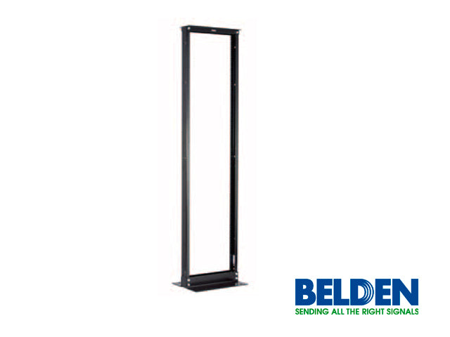 Rack Vertical De 2 Postes Belden Xdr8419-310n 7pies De Altura 45ur Certificado Ul