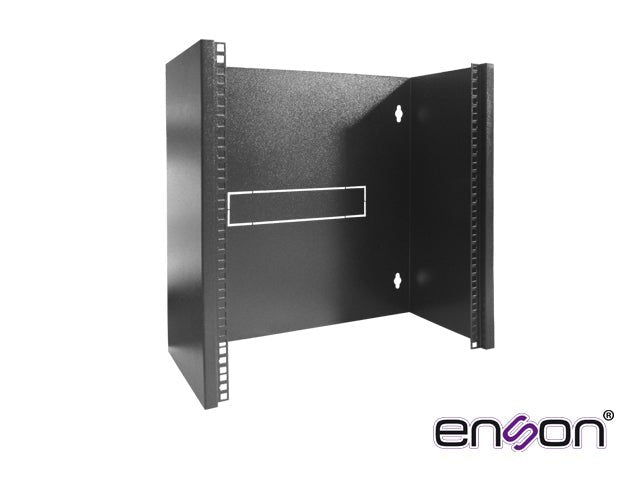 Rack De Pared 12ur Preparado Para Anclaje En Pared Construido En Una Sola Pieza Capacidad De Carga De 20 Kg Ideal Para Espacios Reducidos - SILYMX