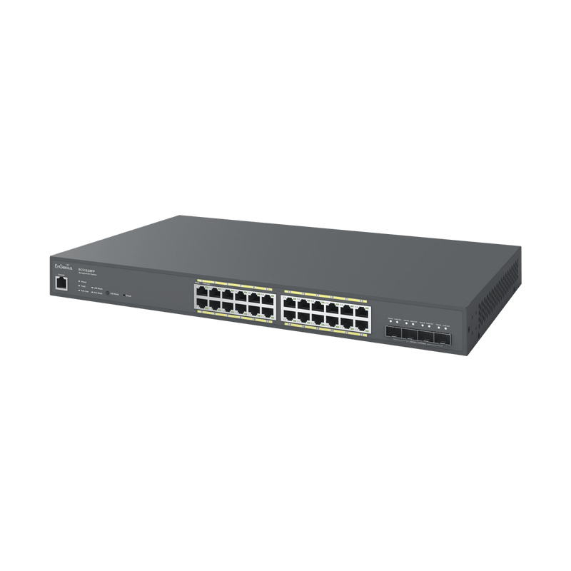Switch PoE + Gigabit 410W de 24 puertos gestionado en la nube - SILYMX