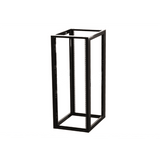 Rack Estándar 19" de 4 Postes, Acero, 24 Unidades, Profundidad Ajustable. - SILYMX