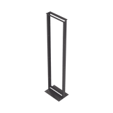 Rack de 2 Postes, Estándar 19", 45 Unidades, Fabricado en Acero, Base "L" para Anclar a Piso. - SILYMX
