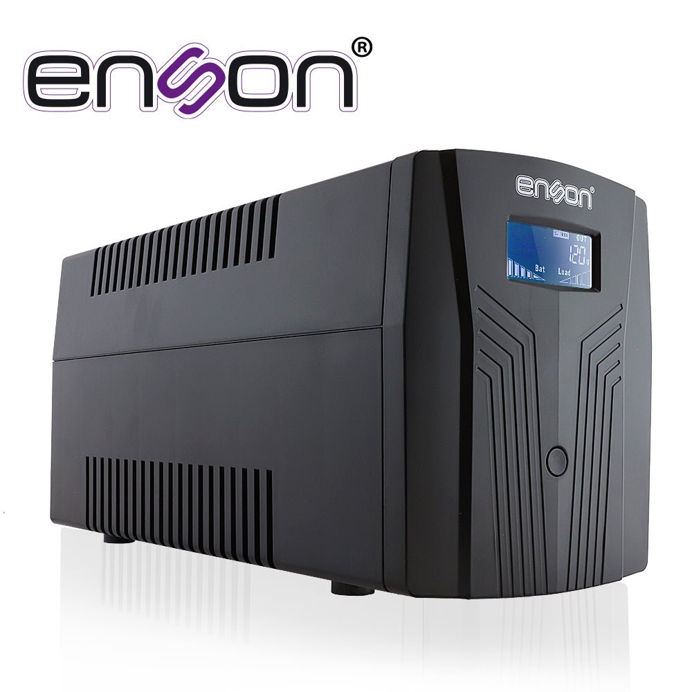 No Break Ups Enson Ens-ea2150 1500va/900w 6 Contactos Con Bateria De Respaldo Linea Interactiva Pantalla Lcd Voltaje De Entrada/salida 120vac - SILYMX