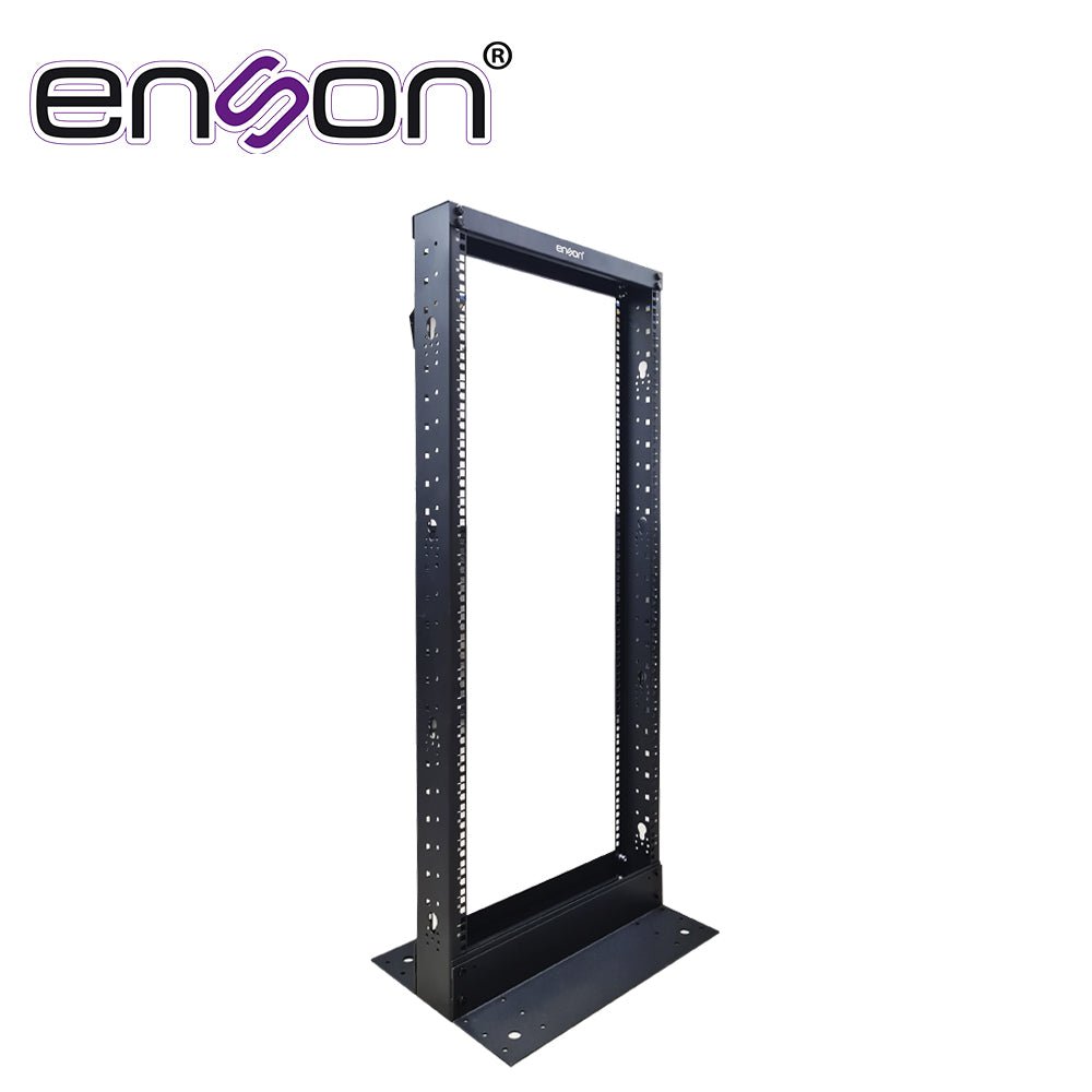 Rack Vertical Enson De 25ur Dos Postes Empotrable Ideal Para Montaje De Equiposd E Red Y Cableado Estructurado - SILYMX