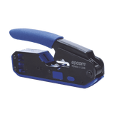 Pinza SLIM para Corte y Terminado de Plugs RJ45/RJ11, Acero al Carbón y Mango Ergonómico. - SILYMX