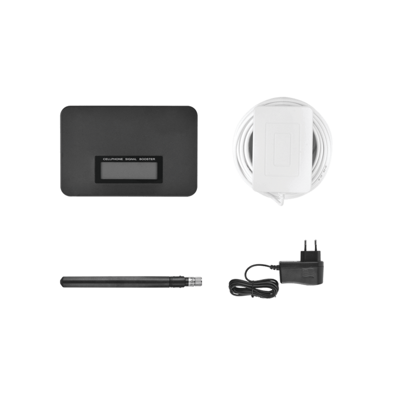 Kit Amplificador de Señal Celular 3G, 2G y VOZ. Soporta Múltiples Operadores, Dispositivos y Tecnologías Simultáneamente. Unibanda. Mejora la señal en interiores de Hasta 300 metros cuadrados. - SILYMX