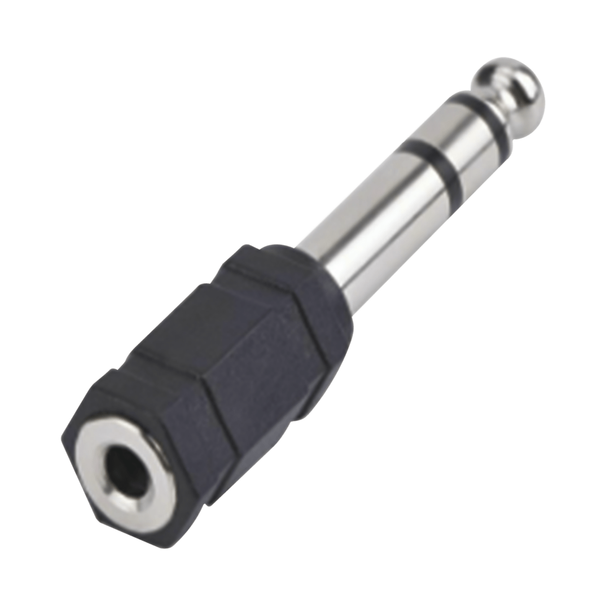 Adaptador de audio 3.5mm hembra a 6.3mm macho (Audio estereo) - SILYMX