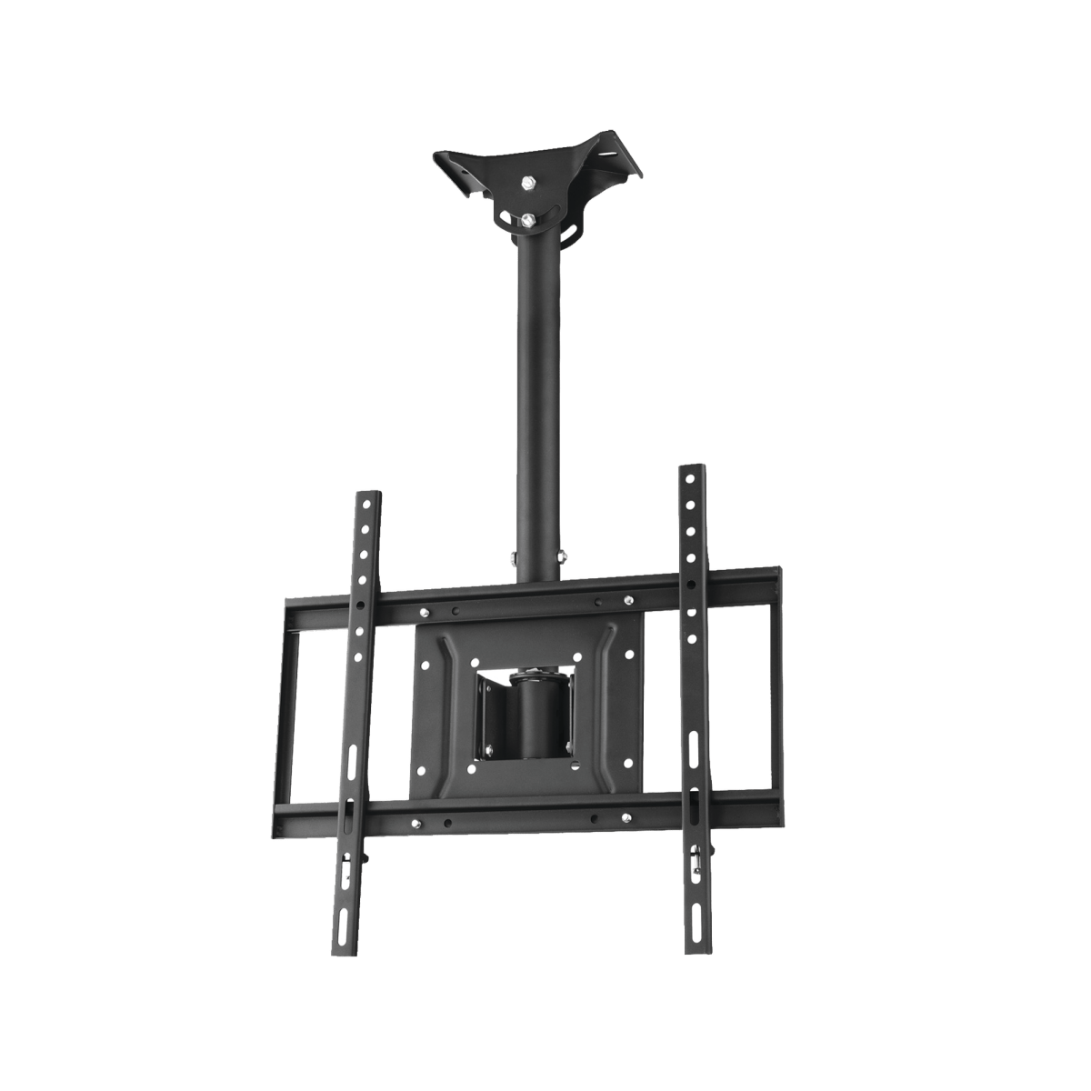 Montaje de Techo Universal para Monitores de 23 a 47" / Soporta hasta 40 kg / Vesa 400 x 400./ 400 x 200 / Acero / Montaje Telescopico de 61 cm hasta 91 cm - SILYMX