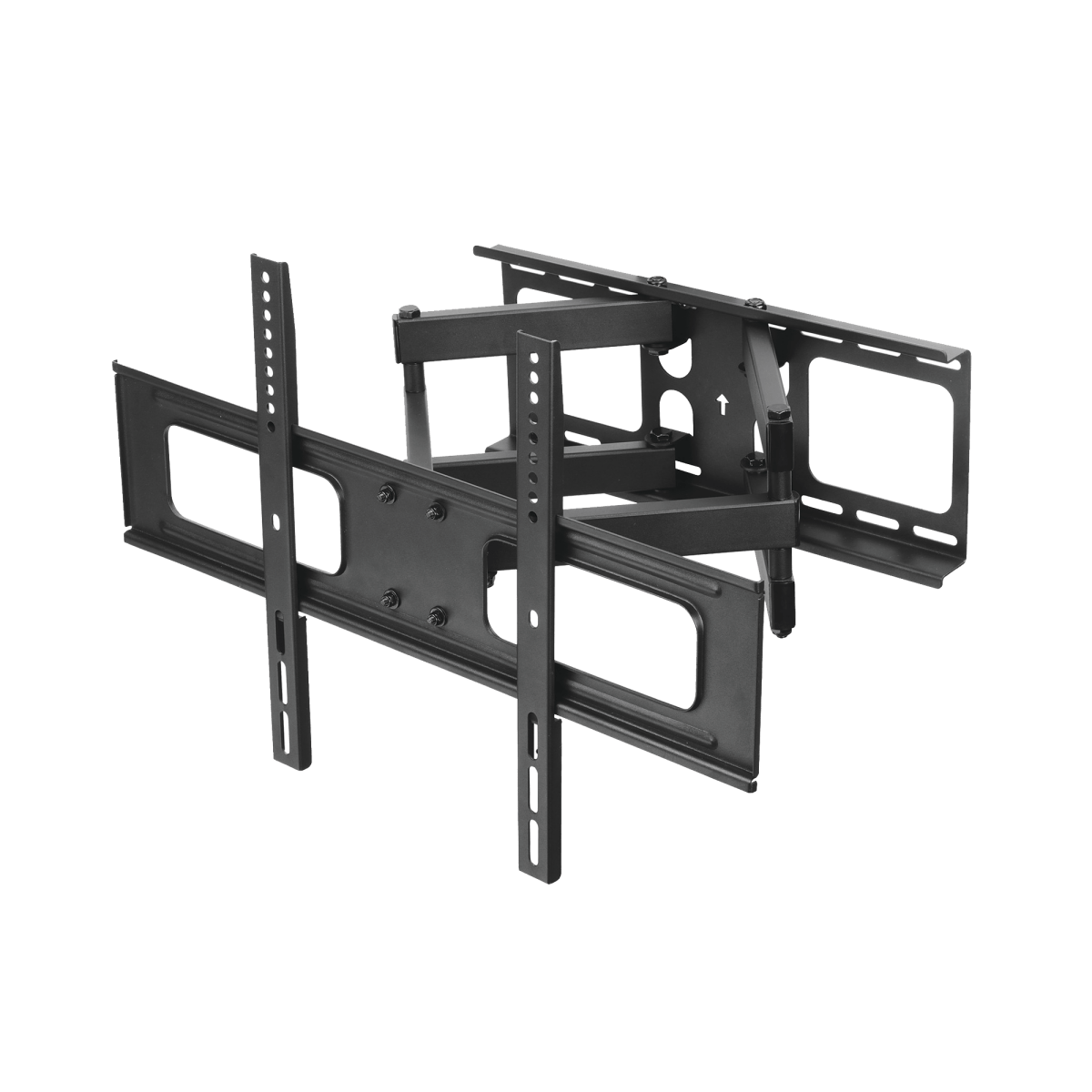 Montaje de Pared Universal Articulado para Monitores de 32 a 55" / Carga Máxima 50 Kg / Vesa 600 x 400 / 400 X 400 / 400 x 200 / Separacion de Pared de 7.6 cm a 51 cm / Acero / 15° de Inclinación - SILYMX