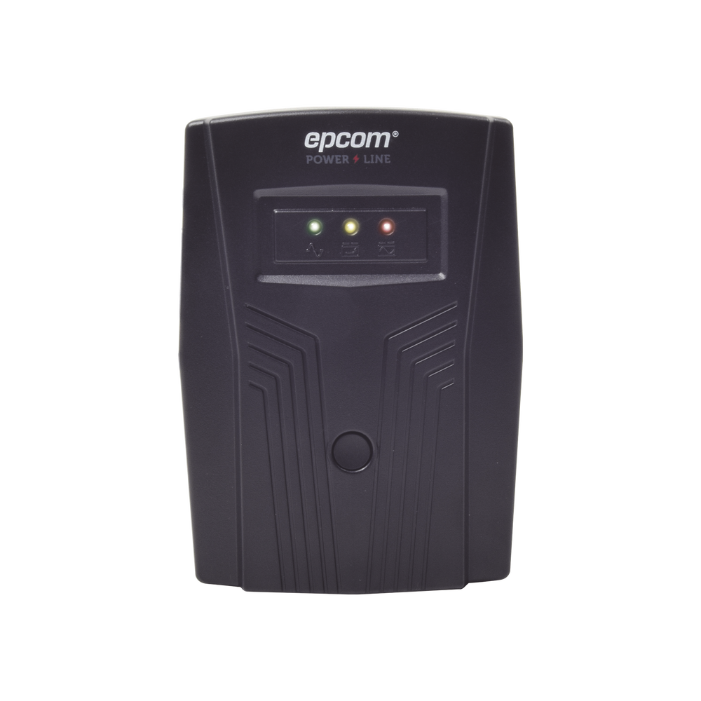 UPS No Break de 600VA 360W Topología Línea Interactiva Entrada y Salida 120 Vca Clavija NEMA 5-15P 4 Tomas NEMA 5-15R EPU600L - SILYMX