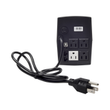 UPS No Break de 600VA 360W Topología Línea Interactiva Entrada y Salida 120 Vca Clavija NEMA 5-15P 4 Tomas NEMA 5-15R EPU600L - SILYMX