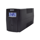 UPS No break Epcom de 600VA 360W 25 Minutos de respaldo Display LCD Entrada y Salida 120 Vca Clavija NEMA 5-15P 4 Tomas NEMA 5-15R EPU600LCD - SILYMX